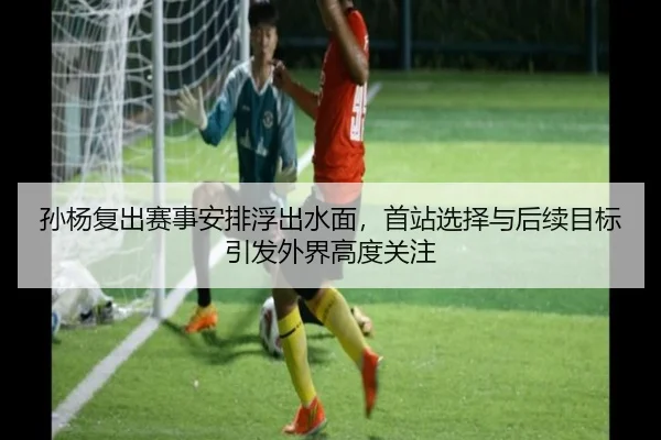 孙杨复出赛事安排浮出水面，首站选择与后续目标引发外界高度关注